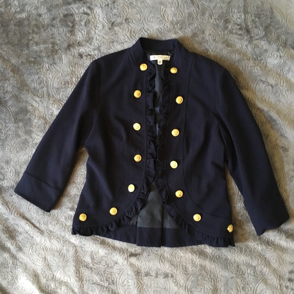 Like New Military Double Breasted Blazer - Picture 5 of 8